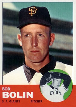 1963 Topps Baseball Cards      106     Bobby Bolin